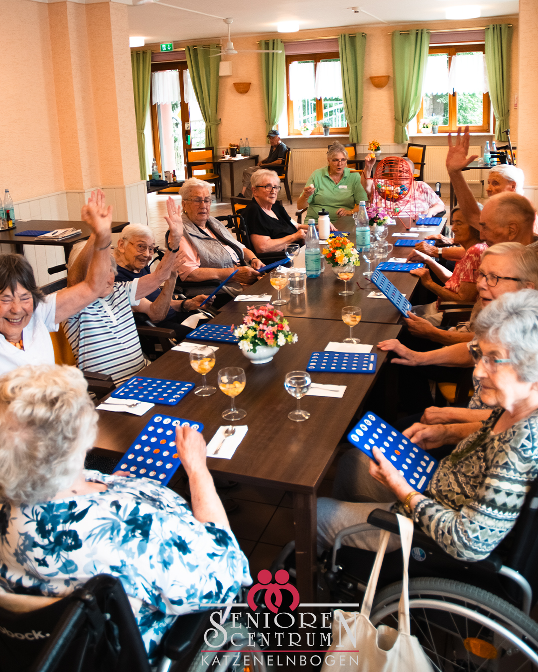 Gesellige Bingo-Runde